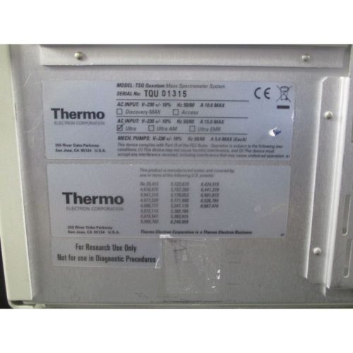 THERMO SCIENTIFIC Finnigan TSQ Quantum Ultra Mass Spectrometer
