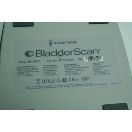Verathon BVI 3000 Bladder Scanner with cart