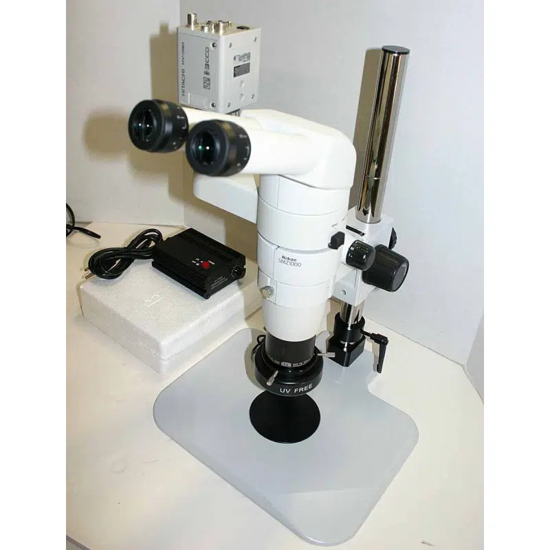 Nikon SMZ-1000 Stereo zoom Trinocular Microscope - sonoransurplus.com