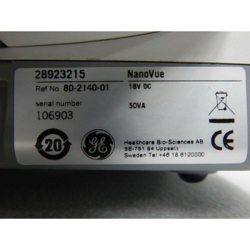 GE NanoVue Spectrophotometer