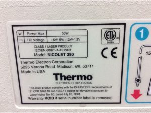 Thermo Scientific Electron Corporation Nicolet 380 FT-IR