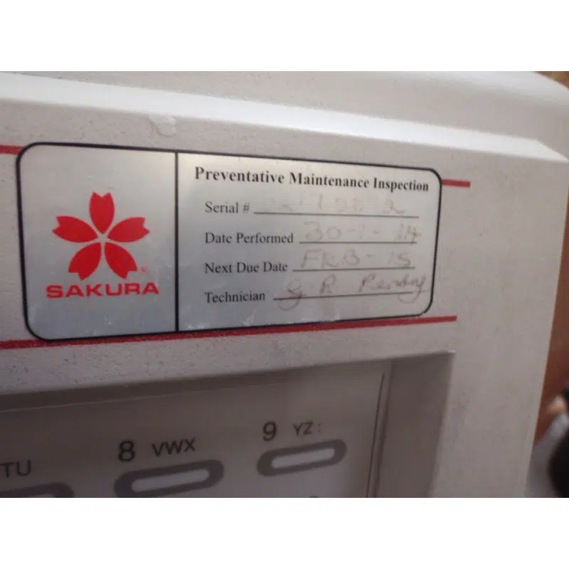 SAKURA VIP 5E F2 Tissue Processor