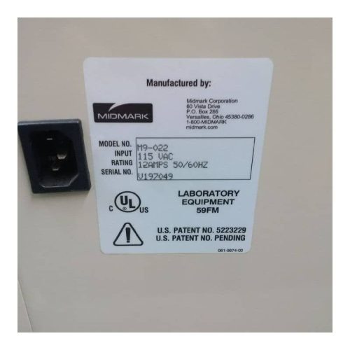 Midmark Ritter M9 Ultraclave Automatic Sterilizer