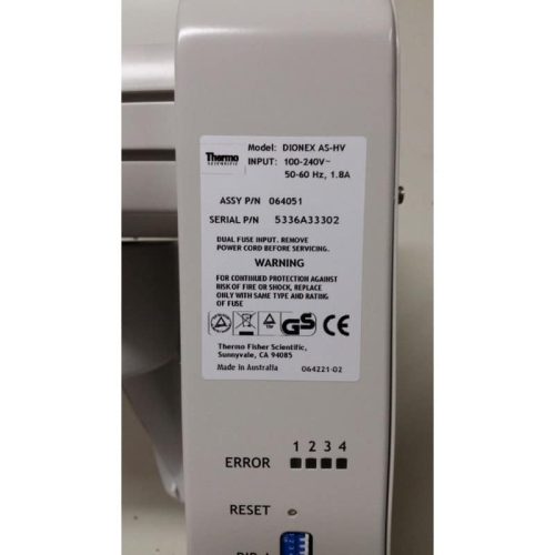 Thermo Scientific Dionex AS-HV Geautomatiseerde Autosampler Systemen