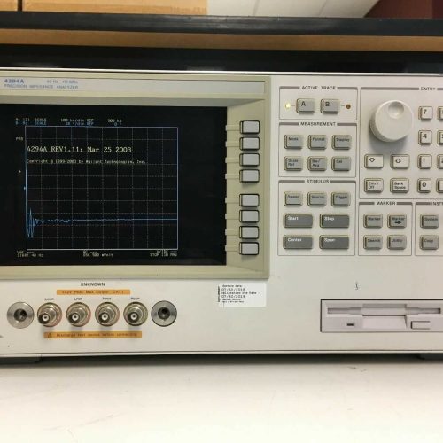 :Agilent-4294A-Presicion-Impedance-Analyzer