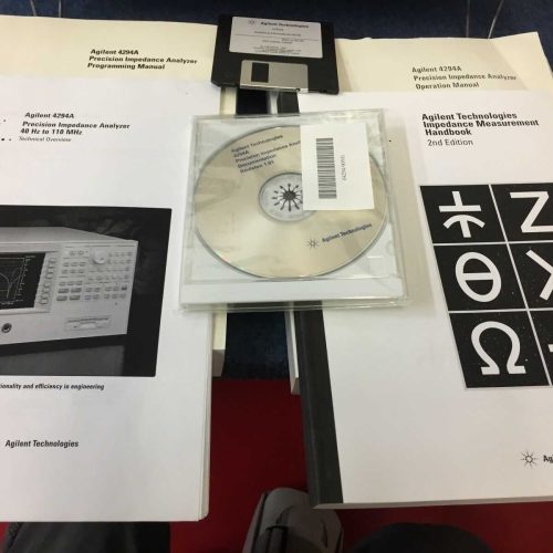 Agilent-4294A-Presicion-Impedance-Analyzer-Manual