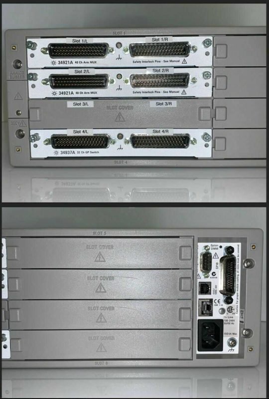 Agilent 34980A, Keysight 34980A Multifunction Switch Measurement Unit ...