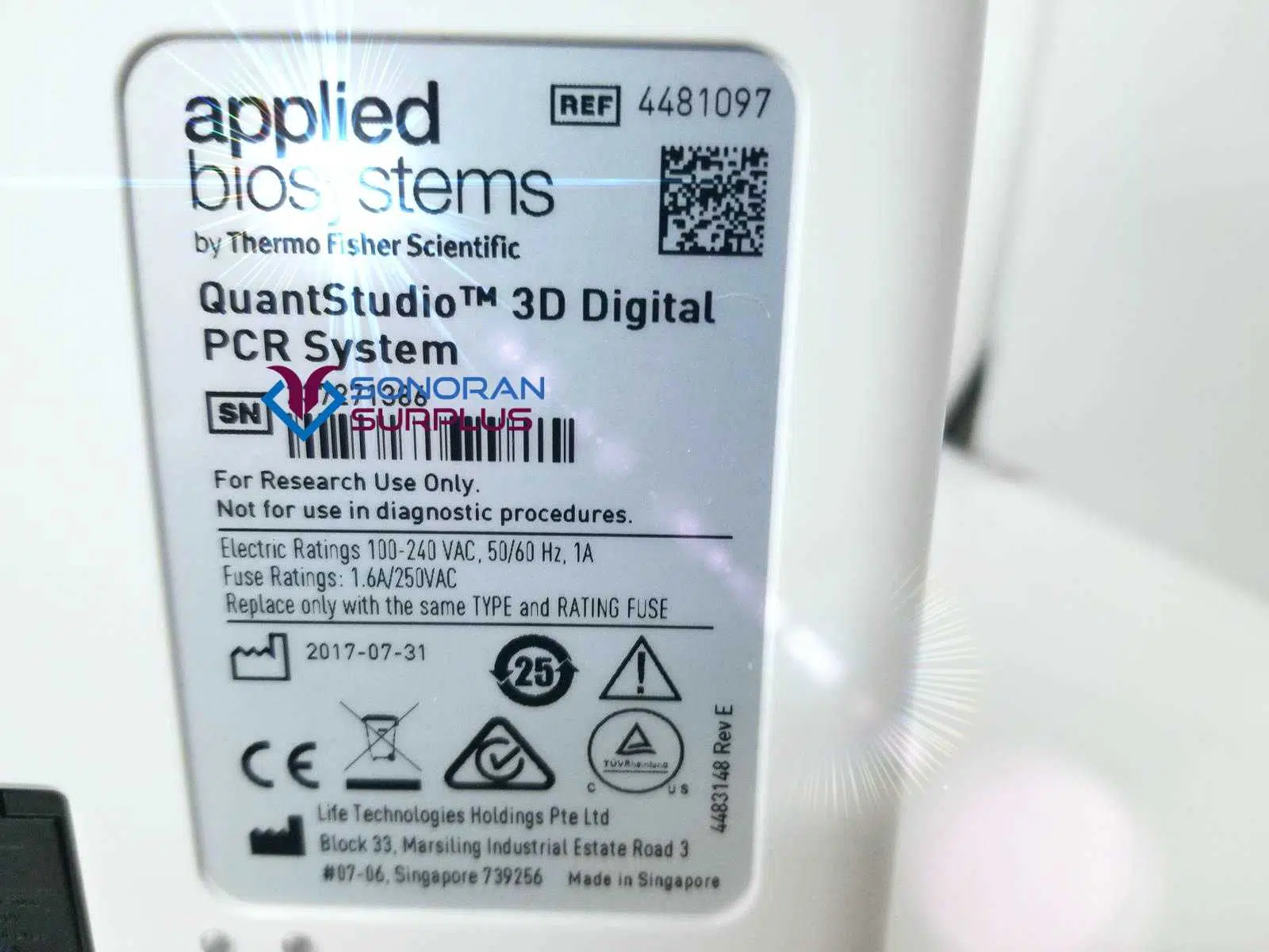 QuantStudio 3D For Sale